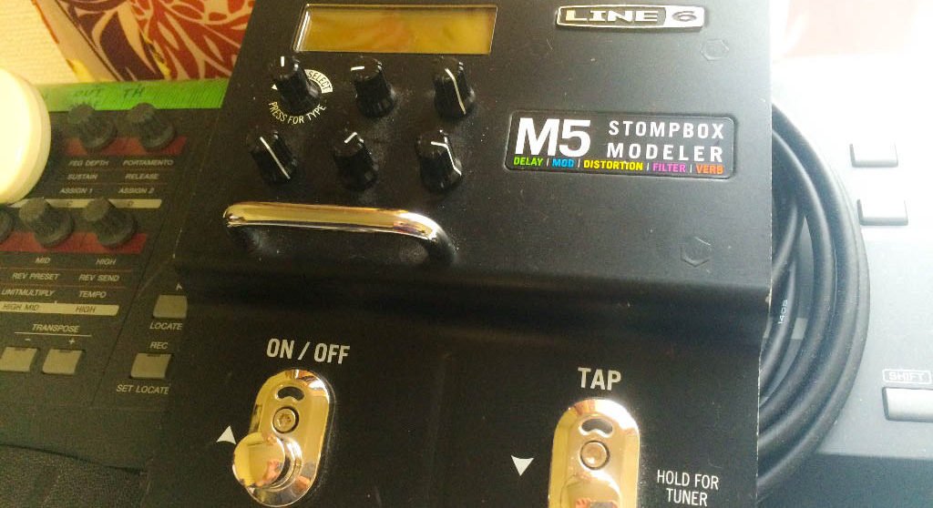 ちょっとしたスタジオのお供に【LINE6 M5】