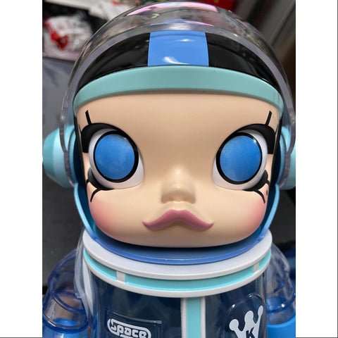 その他 POPMART MEGA SPACE MOLLY SOFT DRINKSBLUE POP MART MEGA