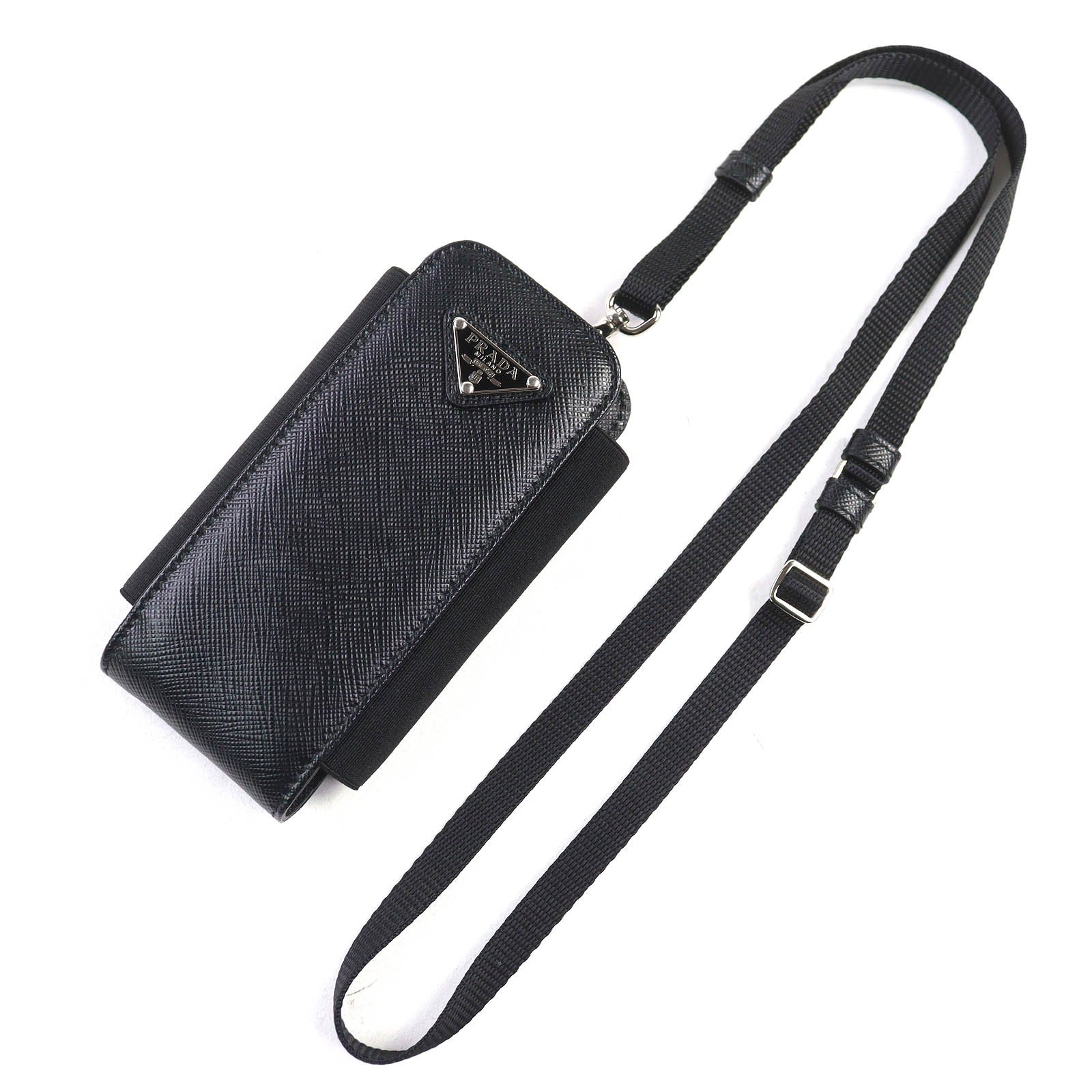 正規品 美品 プラダ ネックストラップ 名札 鍵 スマホ 【KK14781