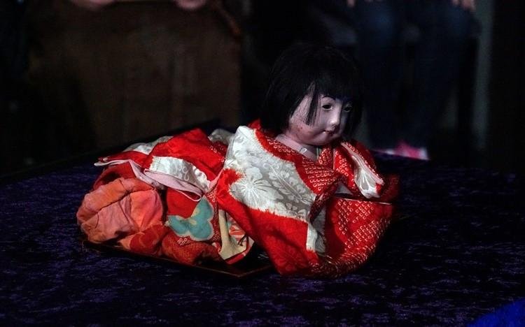 市松人形恐怖怪奇現象祟り供養魂入り昭和20年〜30年代後半頃身長