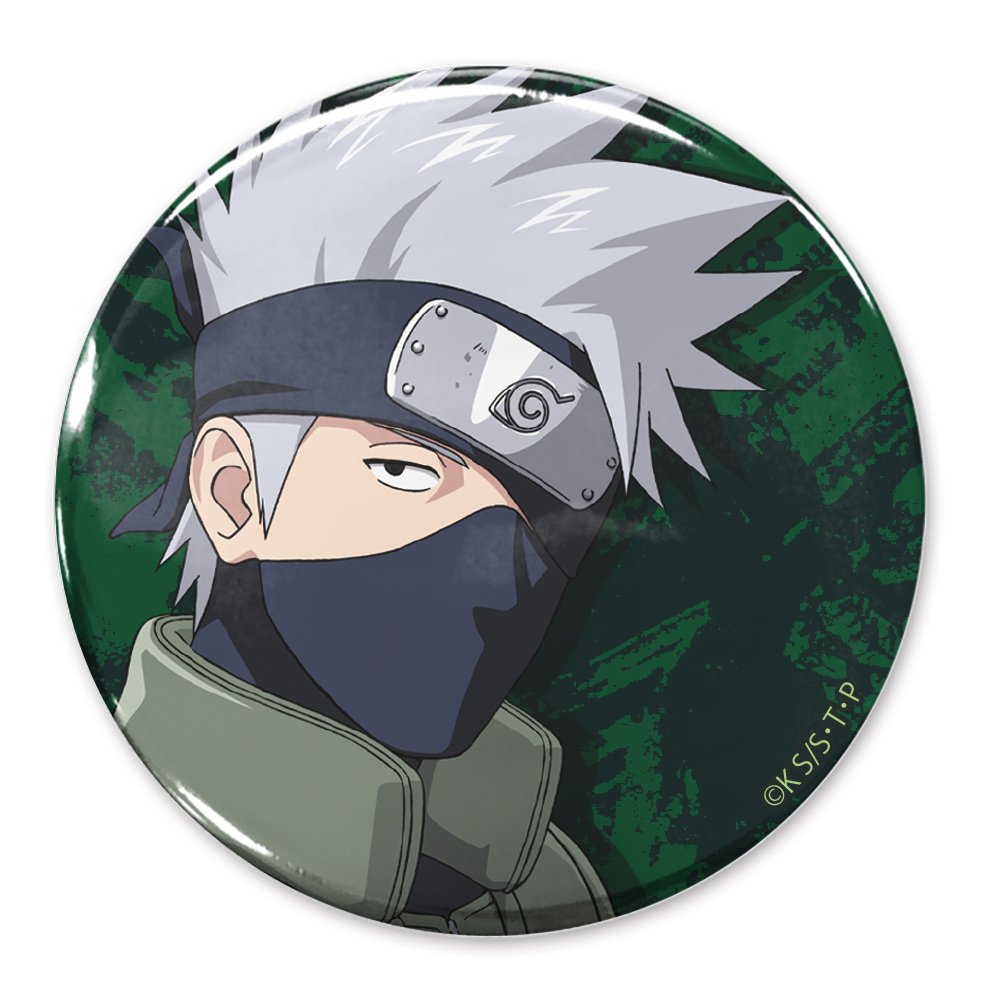はたけカカシ 65mm缶バッジ [NARUTO-ナルト- 疾風伝] | キャラクター