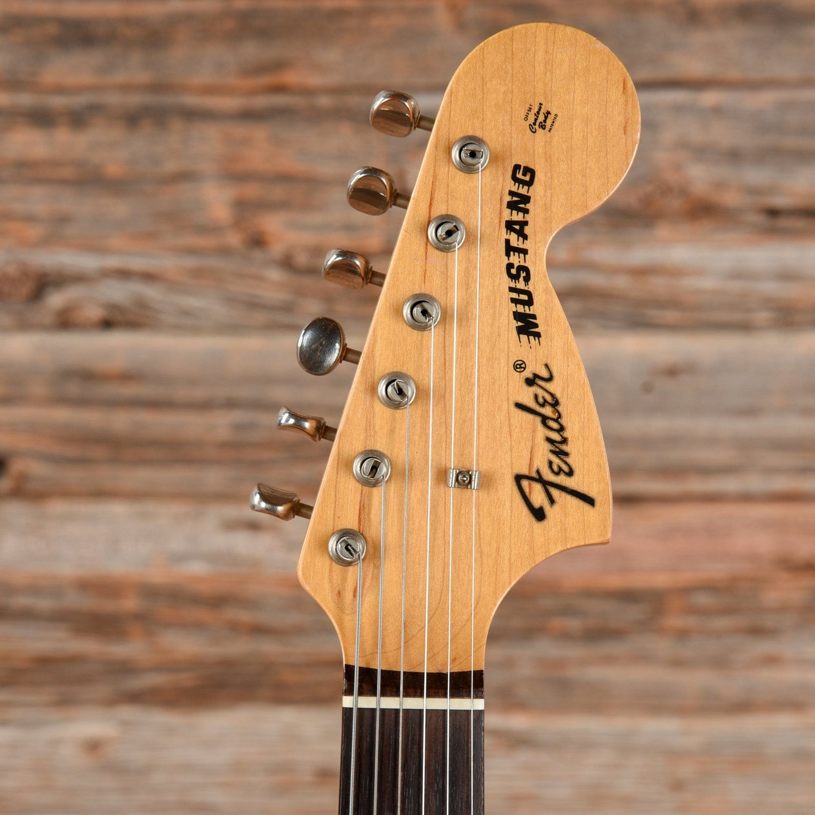 fender mustang ネック Fender Bronco ネック ムスタングボディ Fender