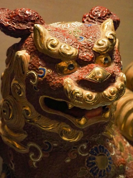 九谷焼　獅子　置物 陶器・磁器/九谷焼 獅子置物 掛軸の買取実績｜美術品・骨董品買取こたろう