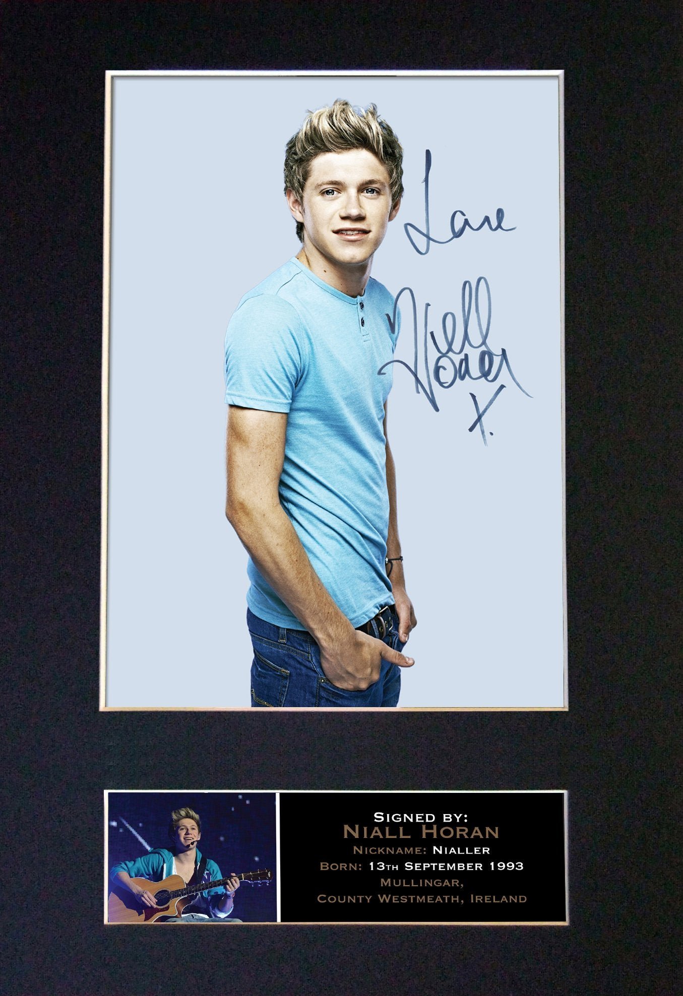Niall Horan 直筆サインポスター