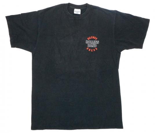 Rollins Band 1992 End Of Silence Tour Vintage T Shirt 90's | Defunkd