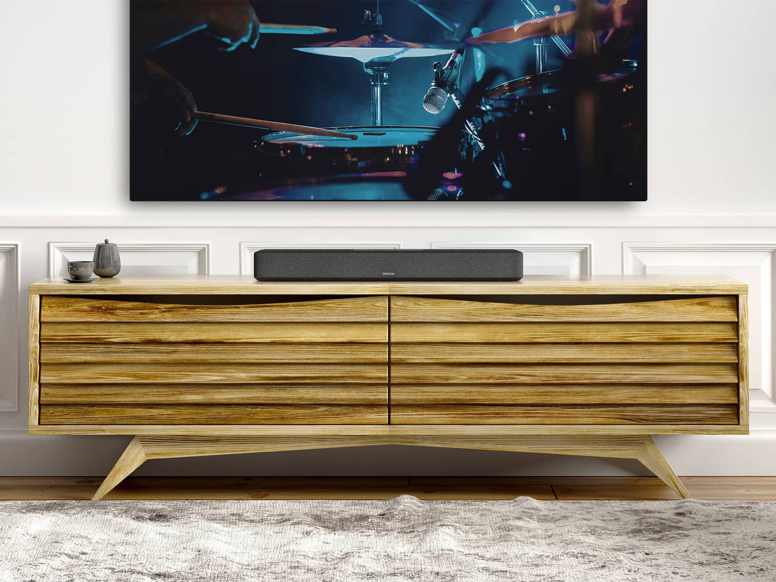 Denon Home Sound Bar 550 - Smart Sound Bar with Dolby Atmos and