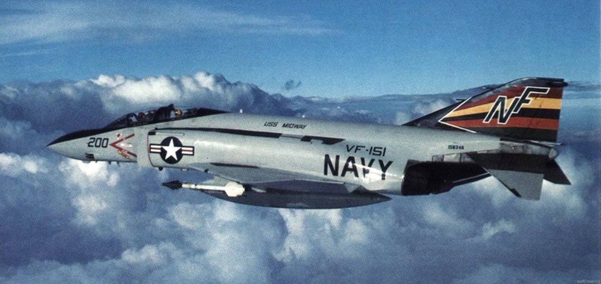 技MIX F-4J VF-151 Vigilamtes AC126 VF-151 Vigilantes Fighter