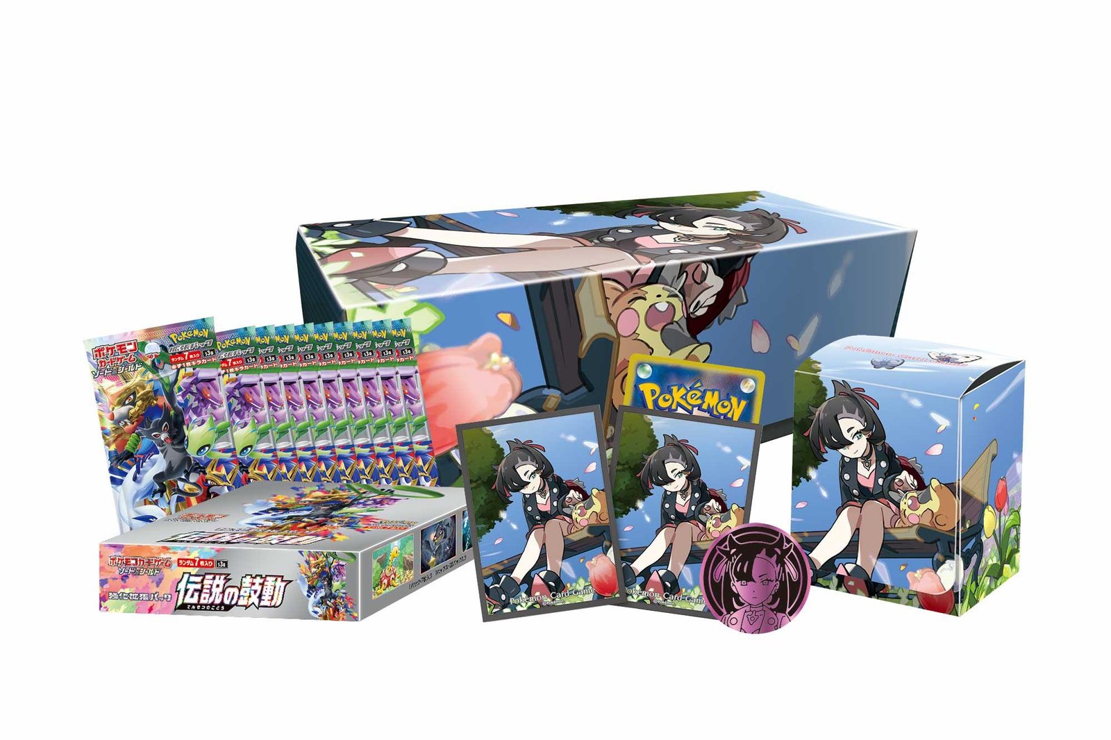 強化拡張パック「伝説の鼓動」のポケモンカードジムセット公開