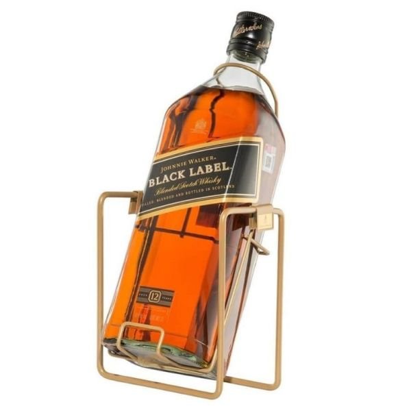 Johnnie Walker Black Label Blended Scotch Whisky 300cl (with stand