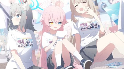ブルアカ」の生徒たちが幕張メッセに大集合！ イベントを記念したPV