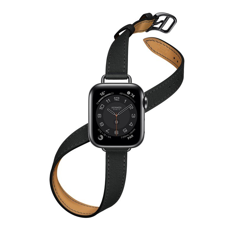 2750 Apple Watch セール エルメス ブラック ドゥブルトゥール 二重