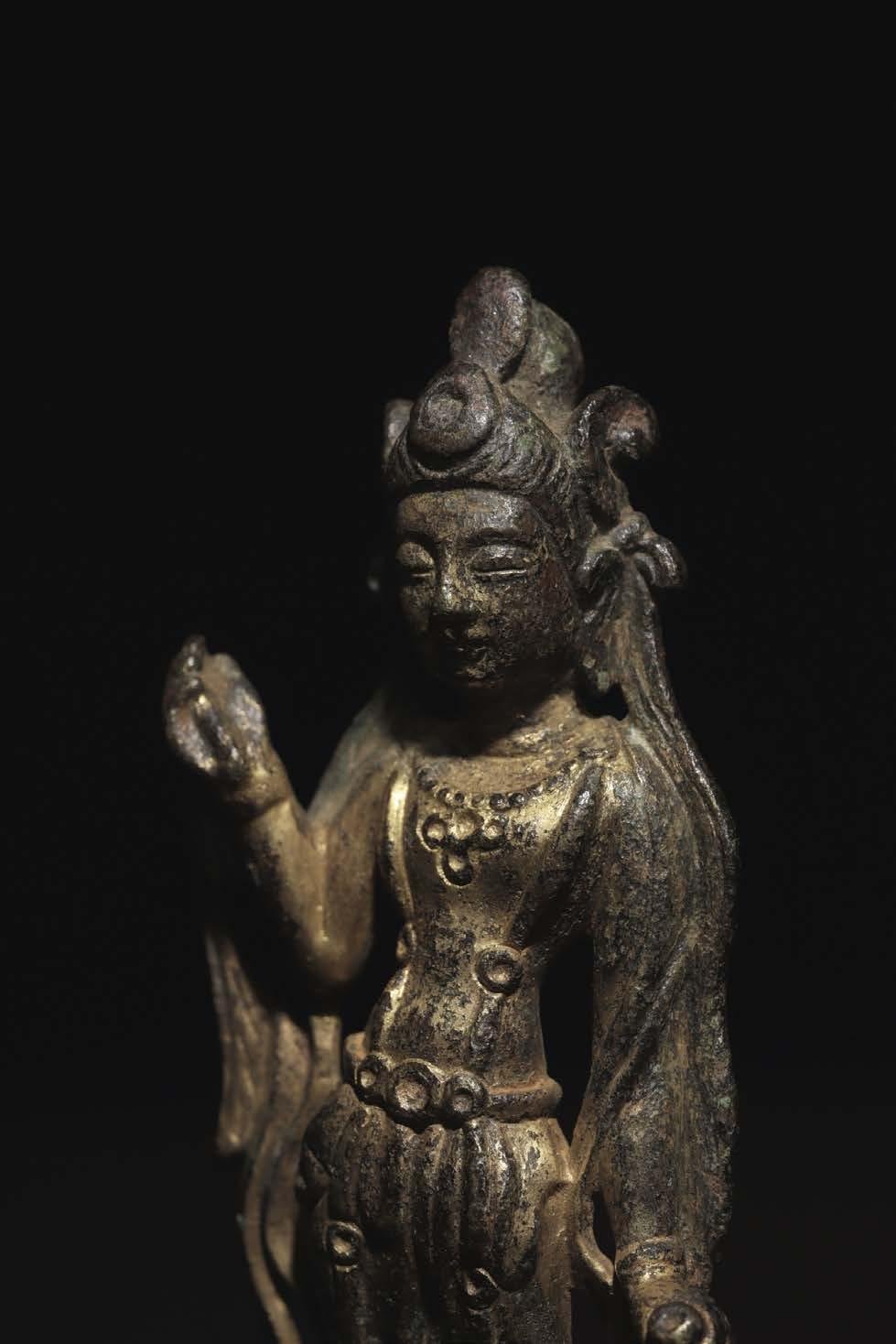 西陣手織唐絹国寳法隆寺聖観音像掛軸☆6月30日迄半額に御値引き販売中