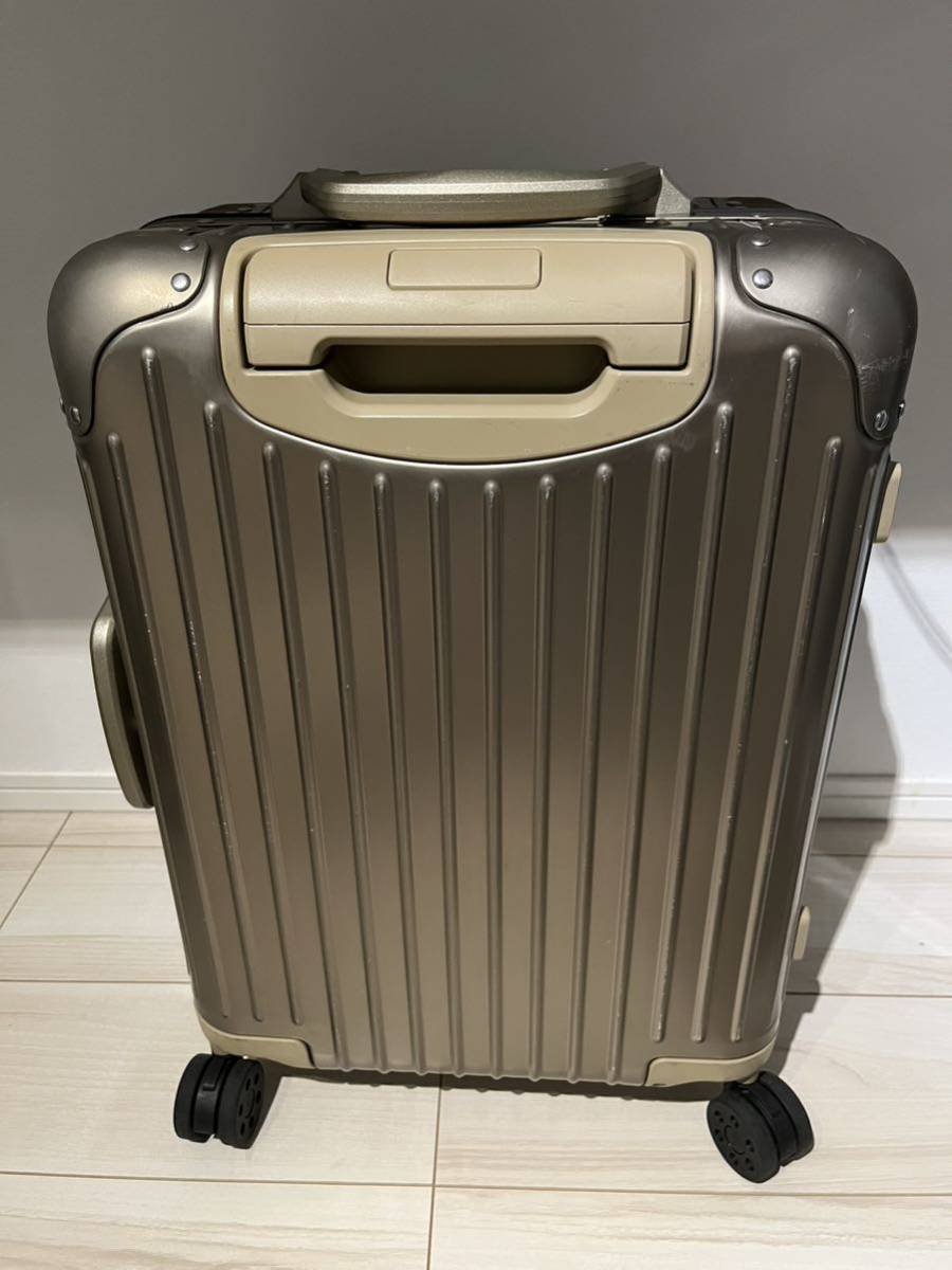 RIMOWA ORIGINAL Cabin S リモワ オリジナルキャビンSチタンゴールド