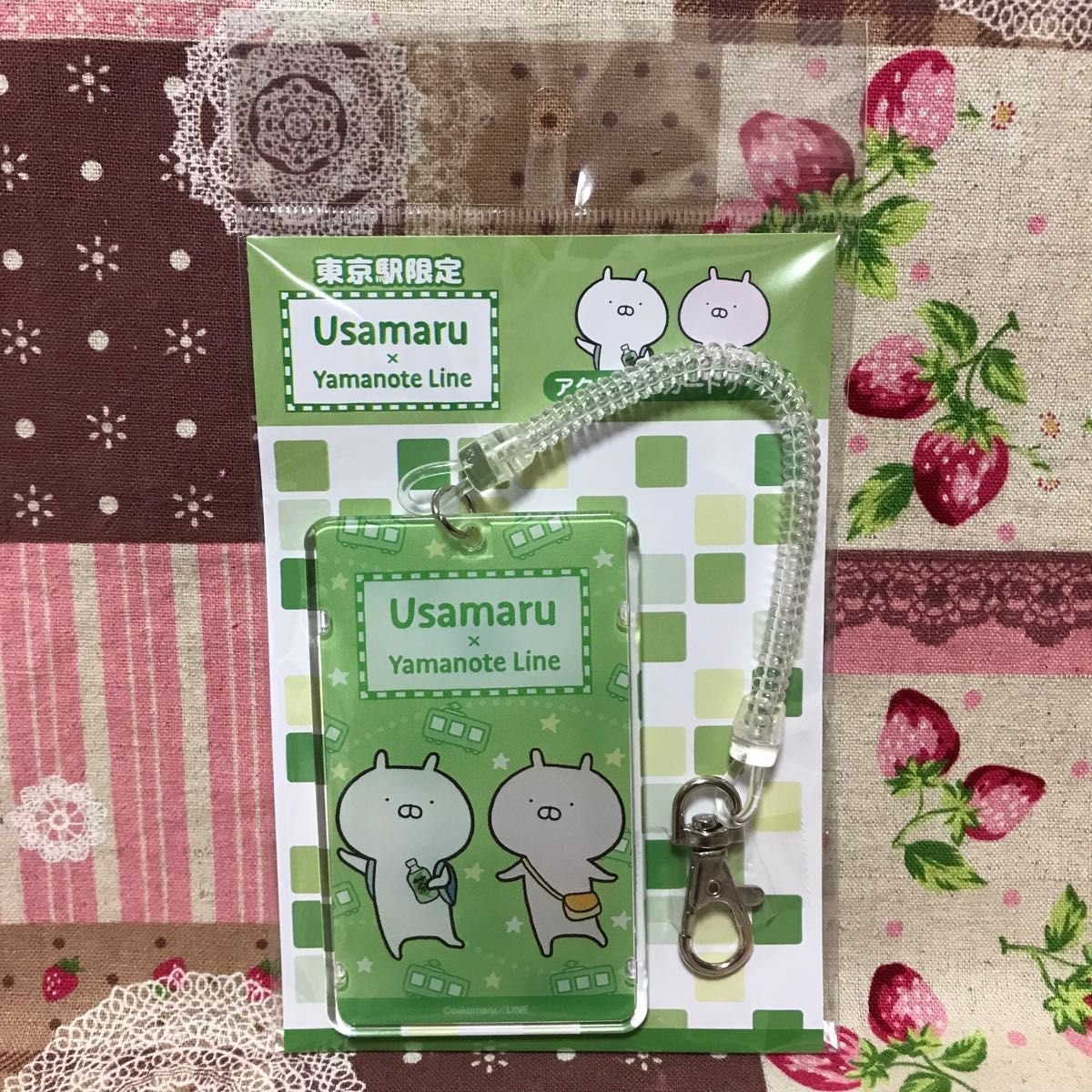 USAMARU 東京駅 限定カード 東京駅限定】うさまる アクリルICカード