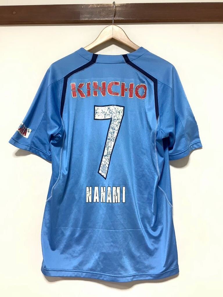 サッカー日本代表 【サイン入り】 10名波浩選手ユニフォームLサイズ