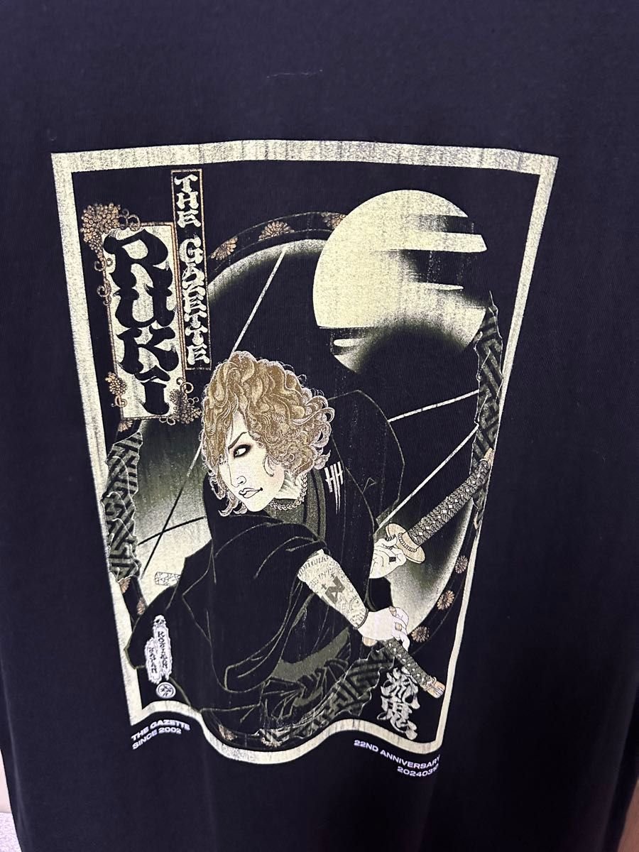 the GazettE ルキ 22周年 プロデュース Tシャツ UKIYO the GazettE