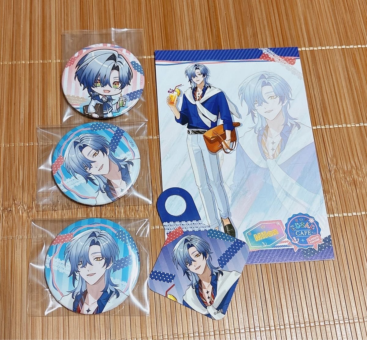 ミラン ケストレル ハーフアニバーサリー みたらし団 缶バッジ ミラン