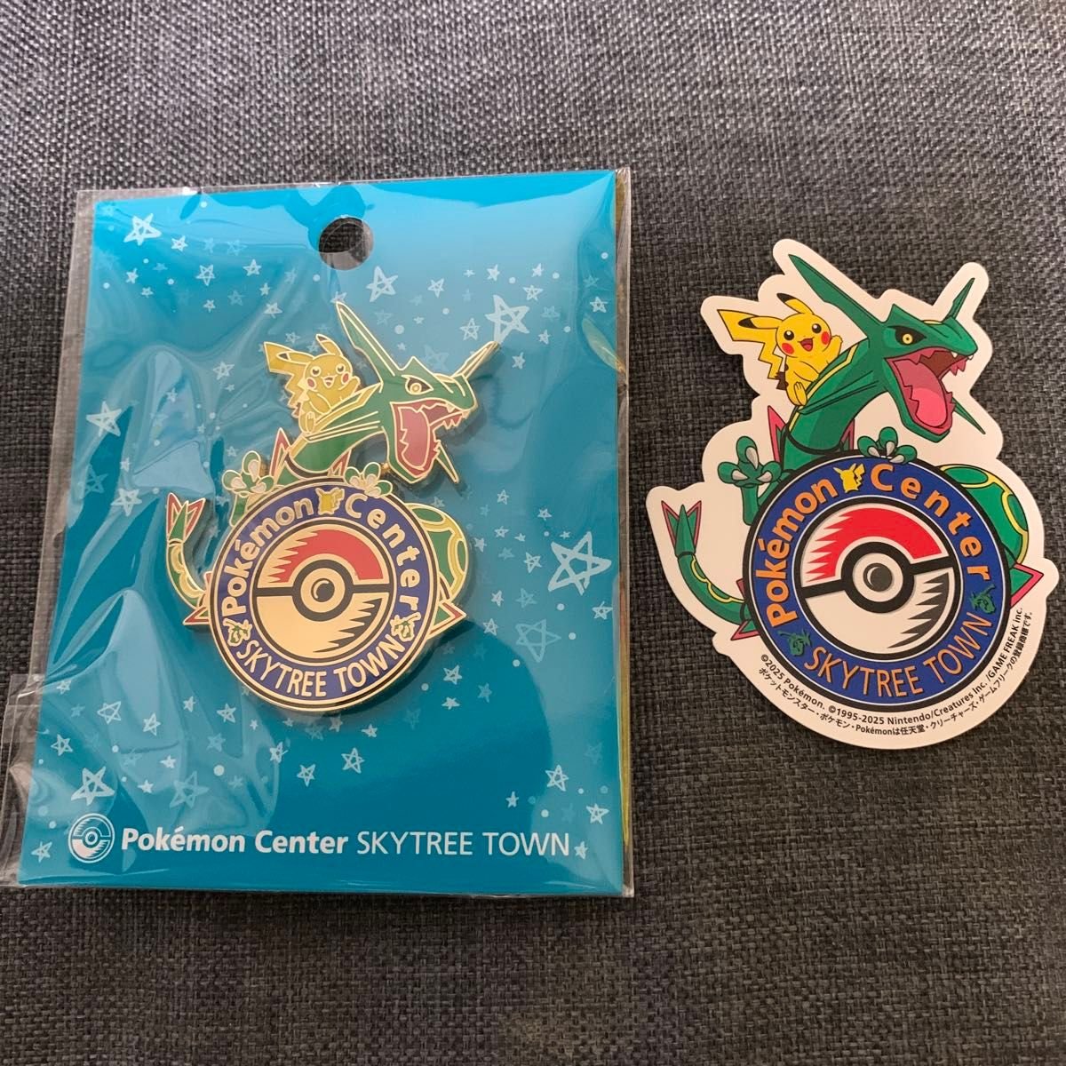 ポケモンセンター スカイツリータウン ピンバッジ ロゴピンズ