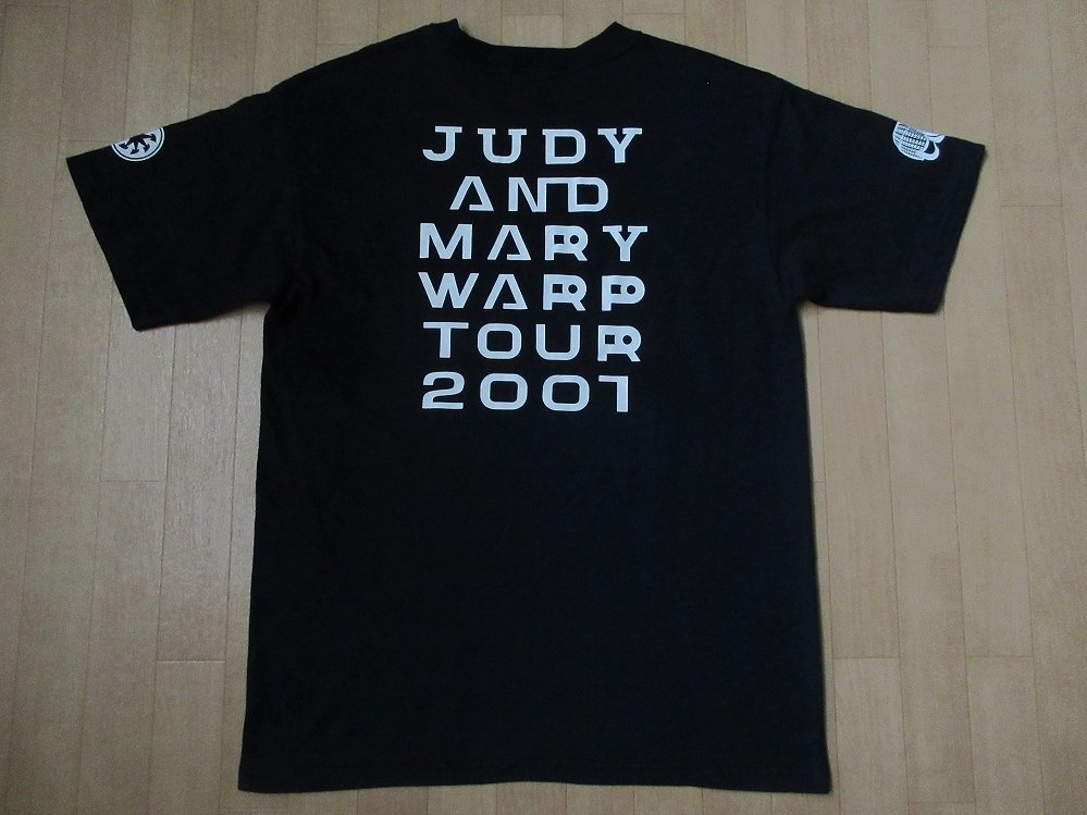 Yahoo!オークション - 00's JUDY AND MARY 解散 WARP TOUR 2001 Tシャ