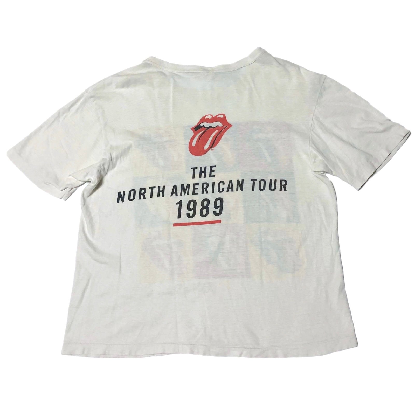 80s ROLLING STONES 『'89 STEEL WHEELS』ツアー Tシャツ 【L