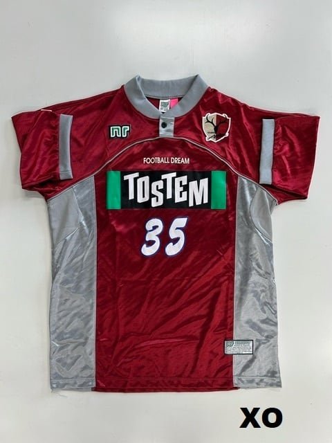 1998/99 鹿島アントラーズ 選手用 ホームユニフォーム 上下サイズXO