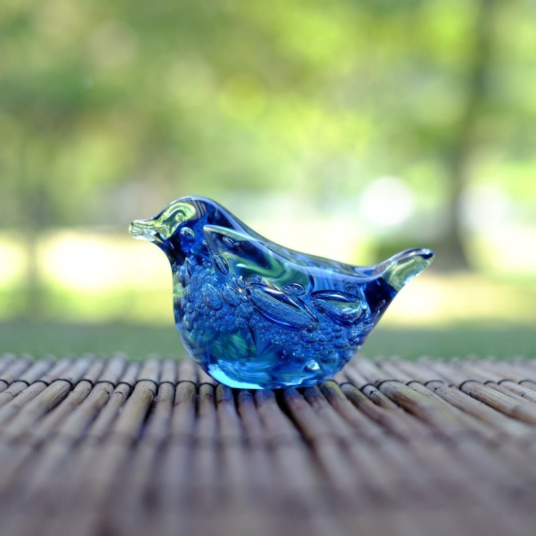 鳥 バード 置物 オブジェ ARTLASI ガラス 鳥 バード 置物 オブジェ