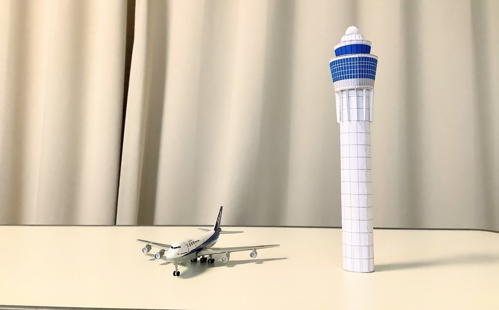 n*4様 ヘルパ スターターセット 1/500 空港ターミナルビル 管制塔 航空 n