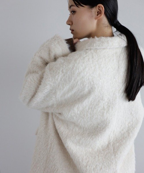 セール】shaggy jacket coat / シャギージャコット（その他アウター