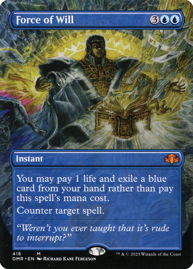 MTG 意志の力/Force of Will 英語 4枚 Force of Will 意志の力