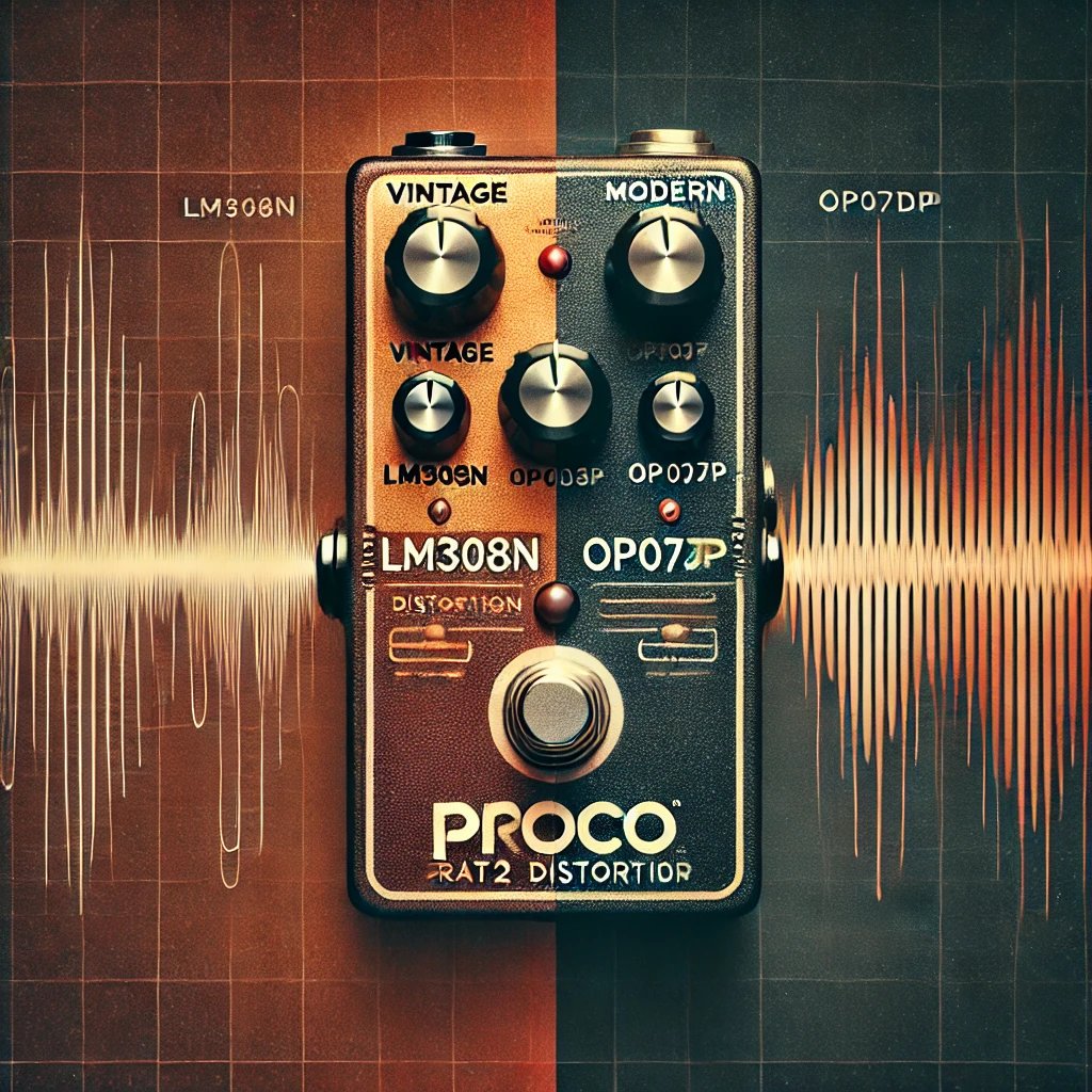 proco RAT 2 現行品 proco RAT 2 現行品 初期モデルと現行モデルの