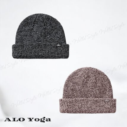 ALO Yoga ビーニー ニットキャップ ブラック Alo Yoga】アローヨガ