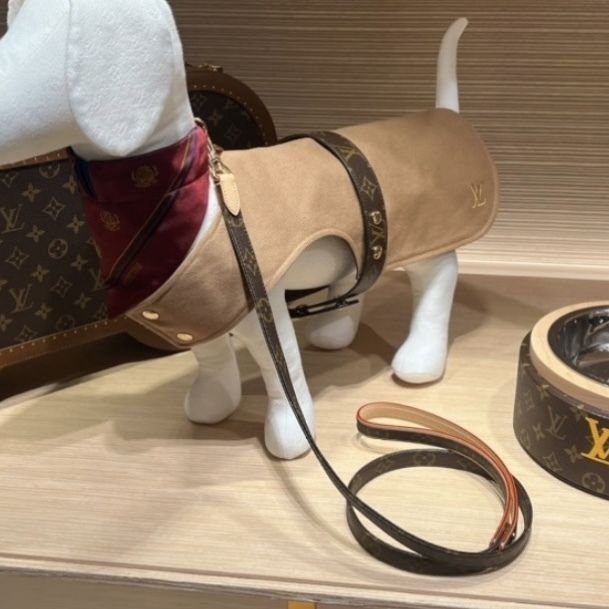 超美品ルイヴィトンモノグラムドッグリーシュ小型犬用ペット用リード