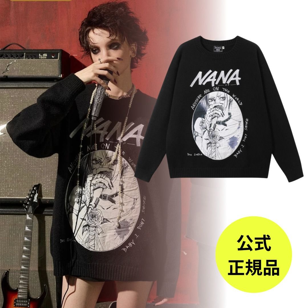 公式正規品】NANA×DSM コラボ クルーネックニット (Donsmoke/ニット
