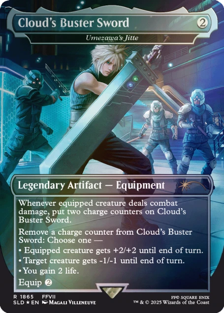 MTG Secret Lair x FF: Weapons Foil 未開封 Magic: The Gathering