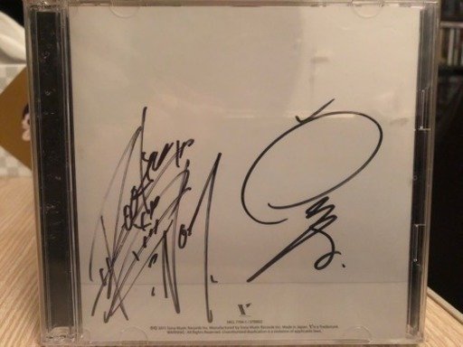 the GazettE ルキ 直筆サイン入り缶バッジ the GazettE ルキ 直筆
