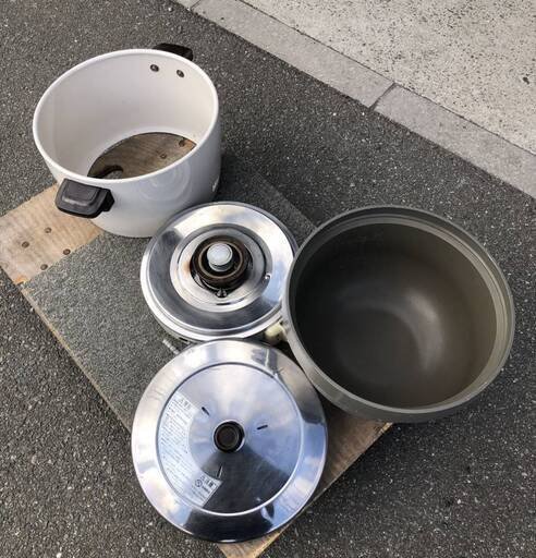 □中古品 リンナイガス炊飯器 LPガス RR-20SF2 20号 プロパンガス 2