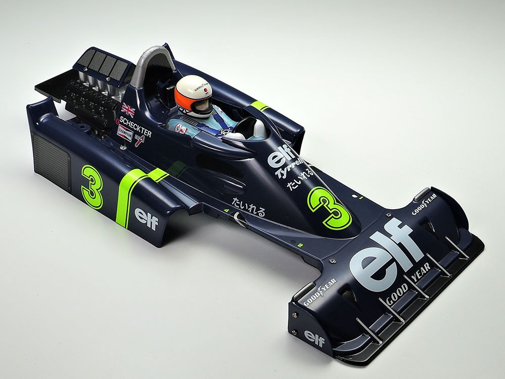 タミヤ 1/10 RC タイレル 6輪 F1史上初の6輪マシン「タイレルP34 1977