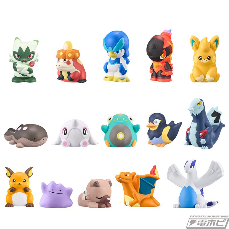 ポケモン』ニャローテ、アチゲータ、ウェルカモが初登場！食玩