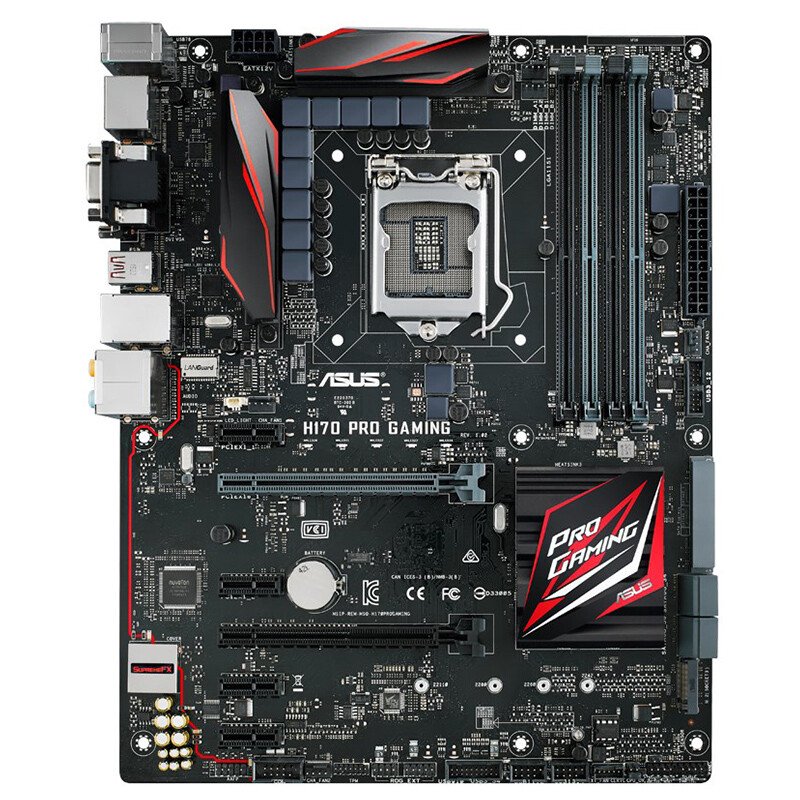 For ASUS H170 PRO GAMING LGA1151 DDR4 ATX Motherboard Tested | eBay