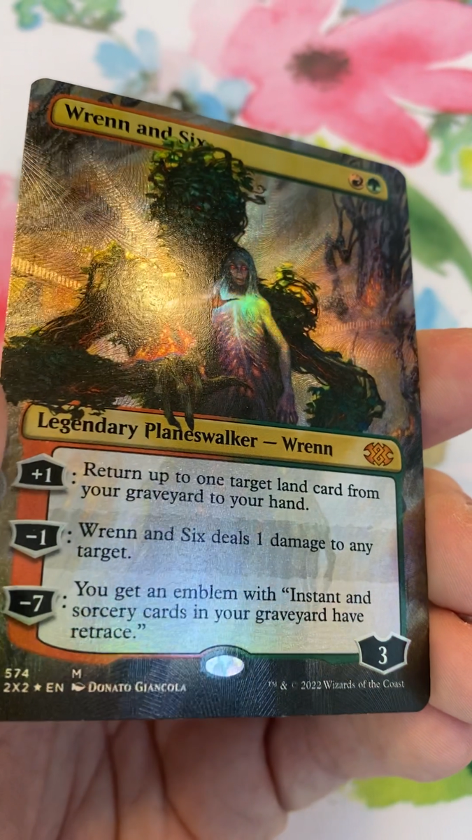 Secret Lairプロモ レンと六番 mtg レンと六番 プロツアー プロモ 英)