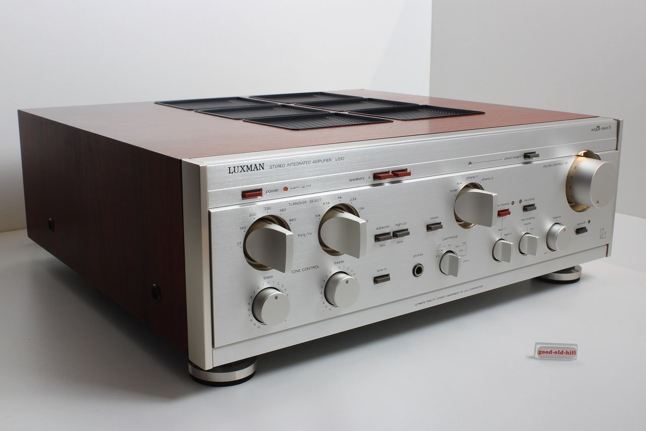 LUXMAN L-510 Luxman L-510X プリメインアンプ 整備済みの完動品