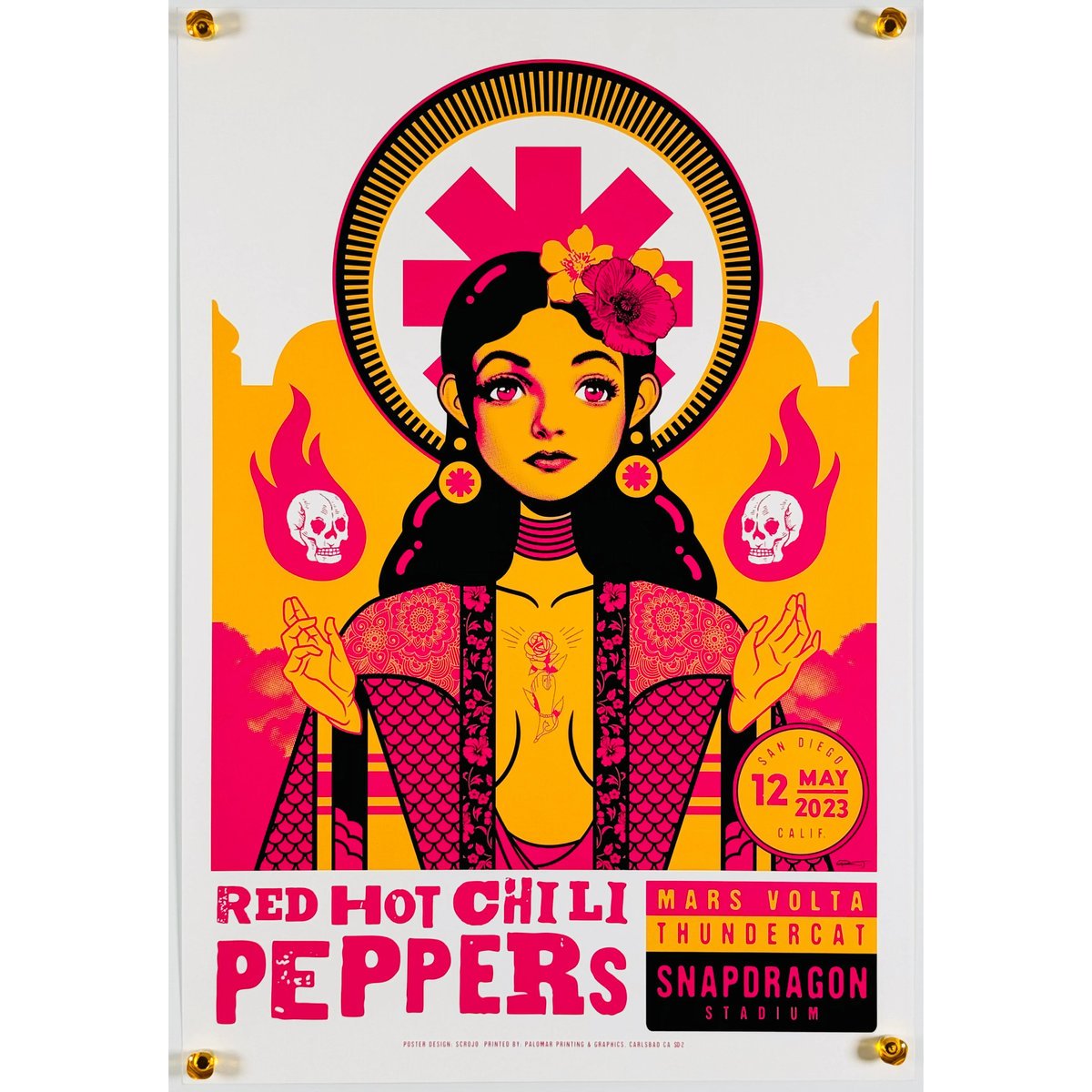 レッチリ Red Hot Chili Peppers ポスター 公式 グッズ