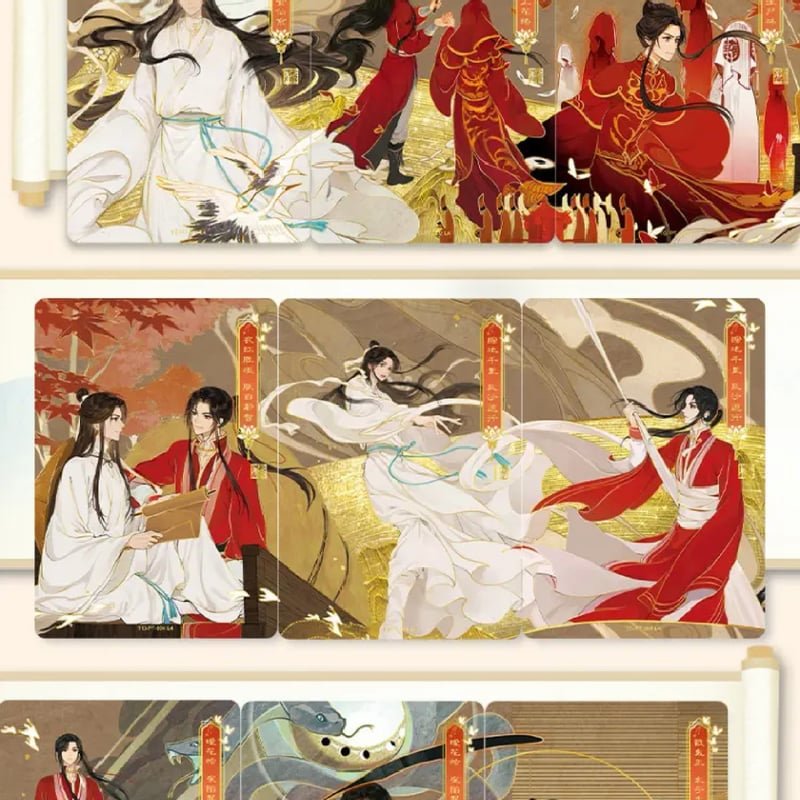 天官賜福 台湾版 銀箔ポスター 3点セット 天官賜福 台湾