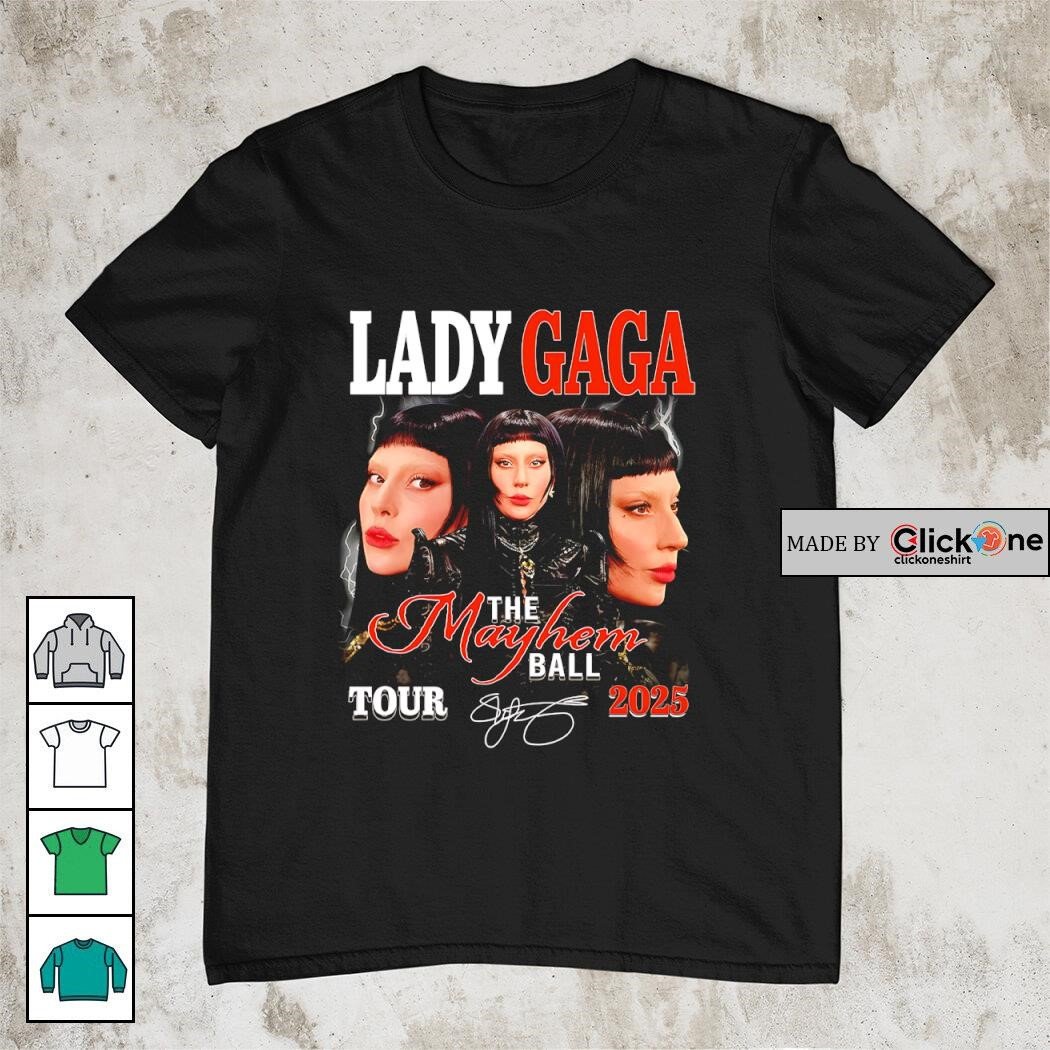 Lady Gaga The Mayhem Tour Tシャツ シンガポール Check Out Lady