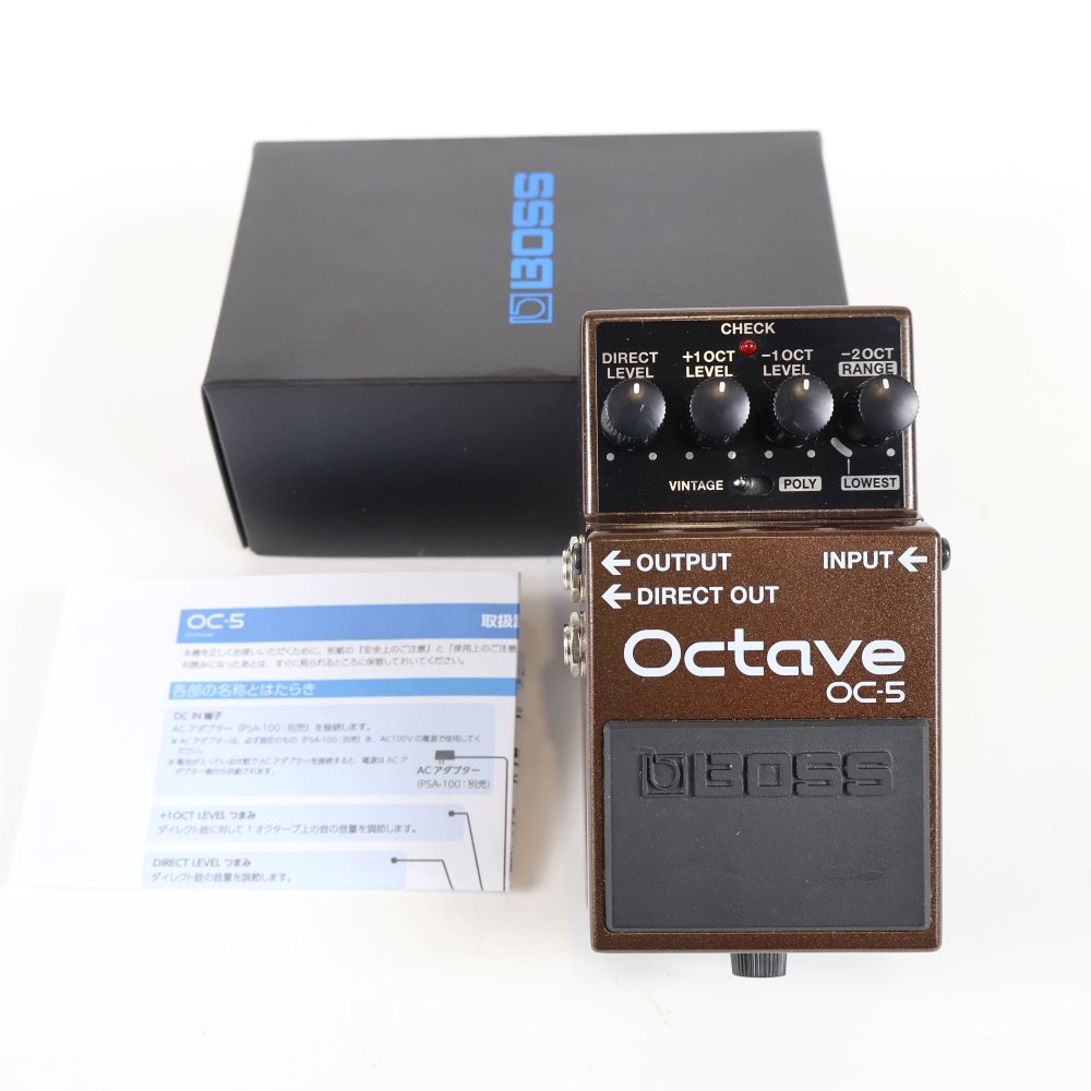 BOSS OC-5 オクターブエフェクター 元箱付き BOSS OC-5 OCTAVE