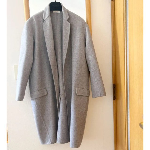 CELINE - Celine エッグクロンビー カシミヤコート グレーの通販 by