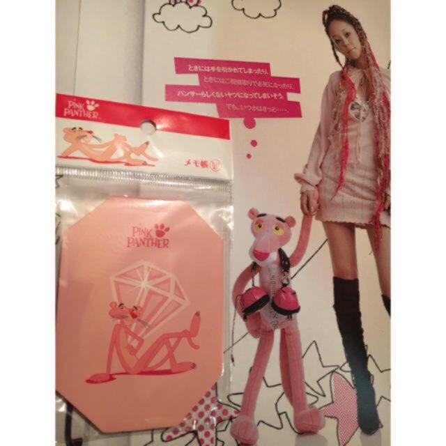 ピンクパンサー💖メモ帳 50枚入り 安室奈美恵 Kの通販 by dolphin's