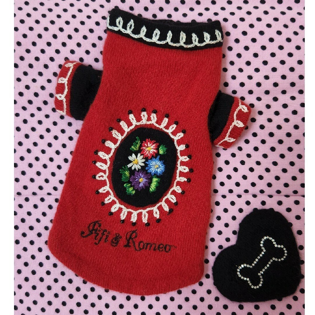 Fifi&Romeoカシミヤセーター⭐︎SS⭐︎犬服フィフィ&ロメオ Fifi&Romeoカシミヤセーター⭐︎SS⭐︎犬服フィフィ&ロメオ - メルカリ