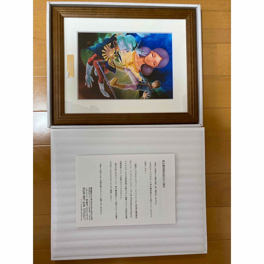 バンダイナムコ株主優待 アムロとララァとシャア バンダイナムコ株主