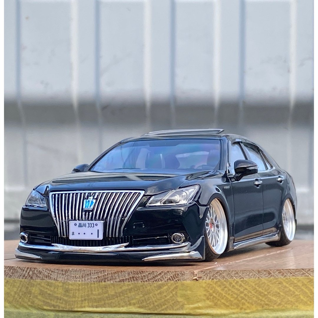 AOSHIMA - プラモデル完成品 アオシマ 1/24 クラウンロイヤル 21